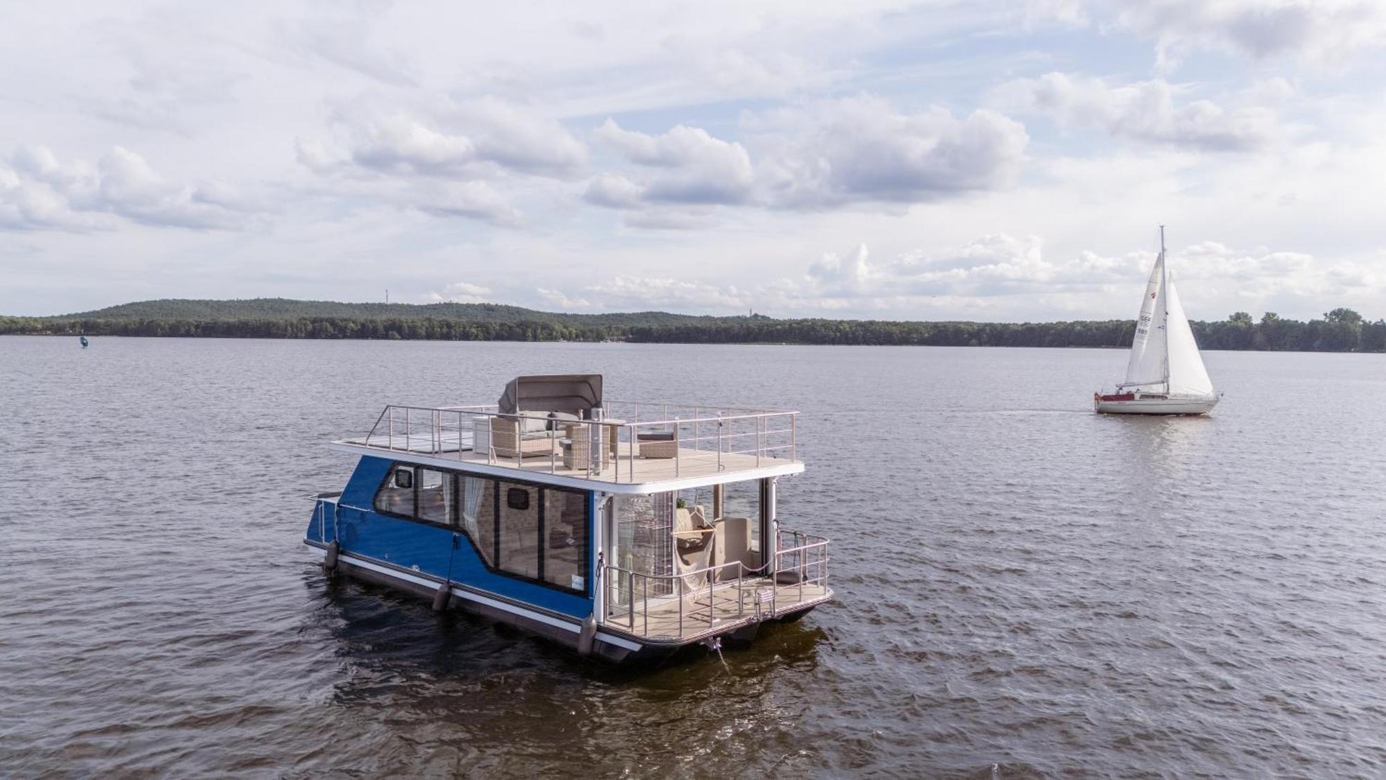 Nena Hausboot Hotel Берлин Екстериор снимка
